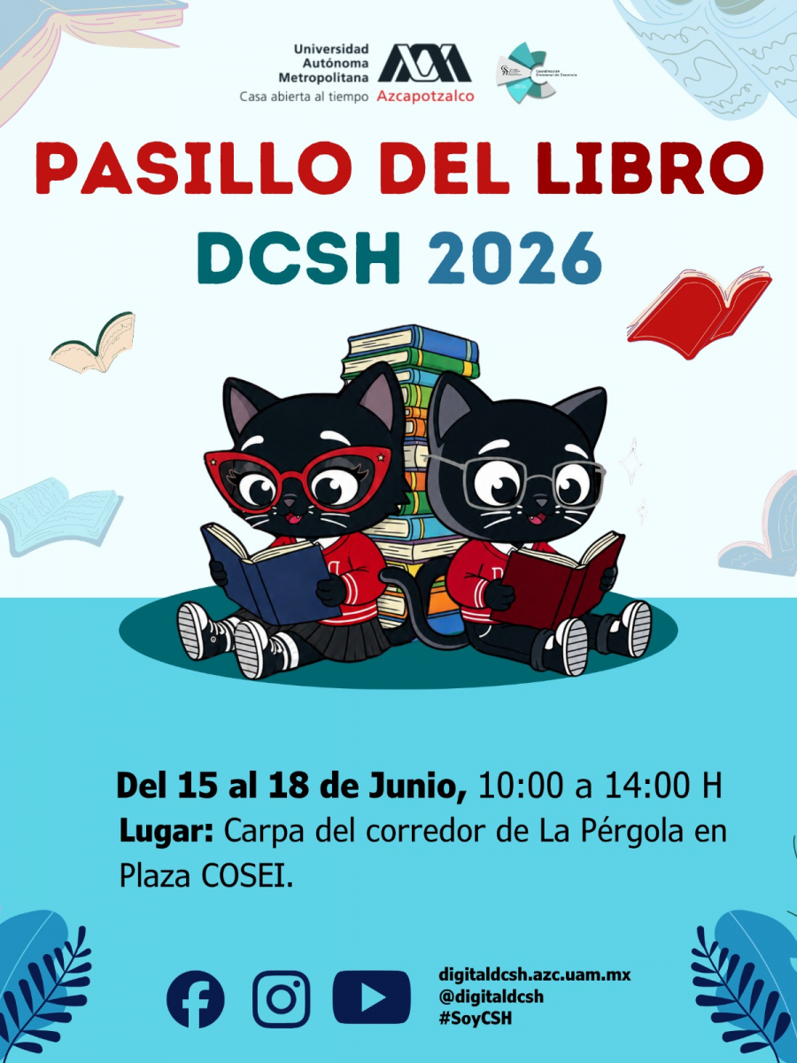 Pasillo del Libro DCSH 2026